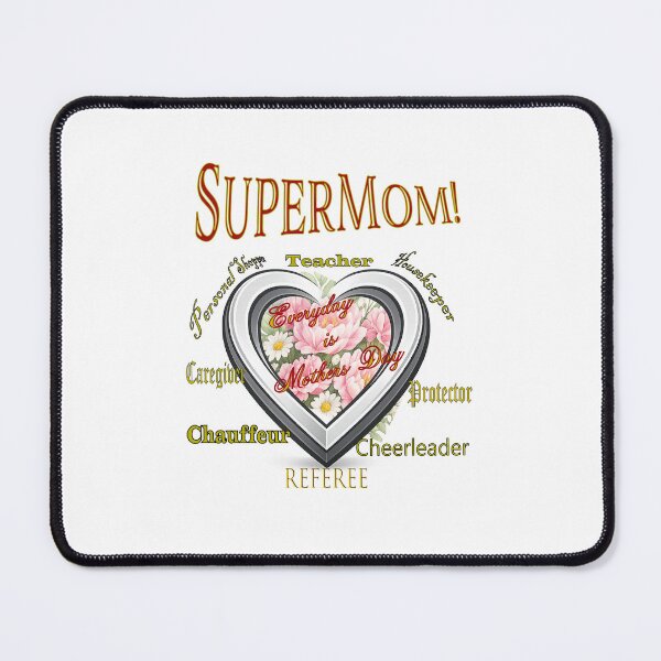 Artikelvorschau, SuperMom – Muttertagsgeschenke und Karten für die Mama, die alles kann entworfen und verkauft von TortoiseHeadPub.