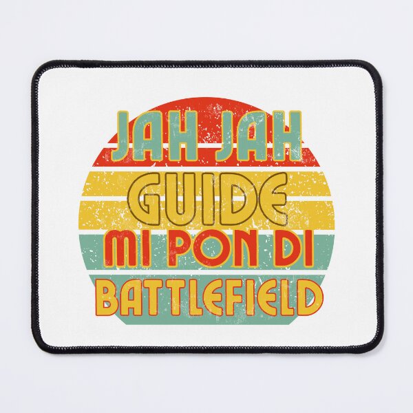 Item preview, Jah Jah Guide Mi Pon Di Battlefield designed and sold by TheGoodVibesCo.