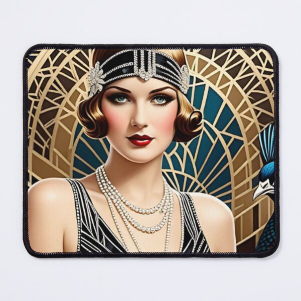 Item preview, Golden Age Elegance: The Art Deco Muse designed and sold by DaniStone22.