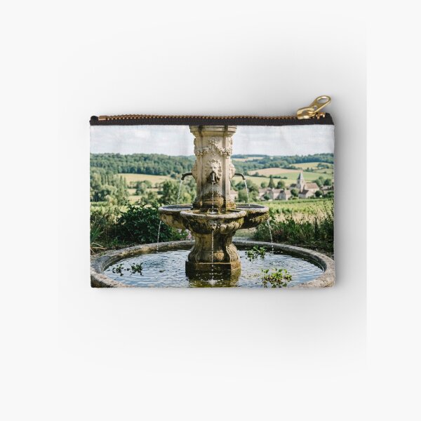 Item preview, A pretty fountain with a view in the background. designed and sold by Malisa345.