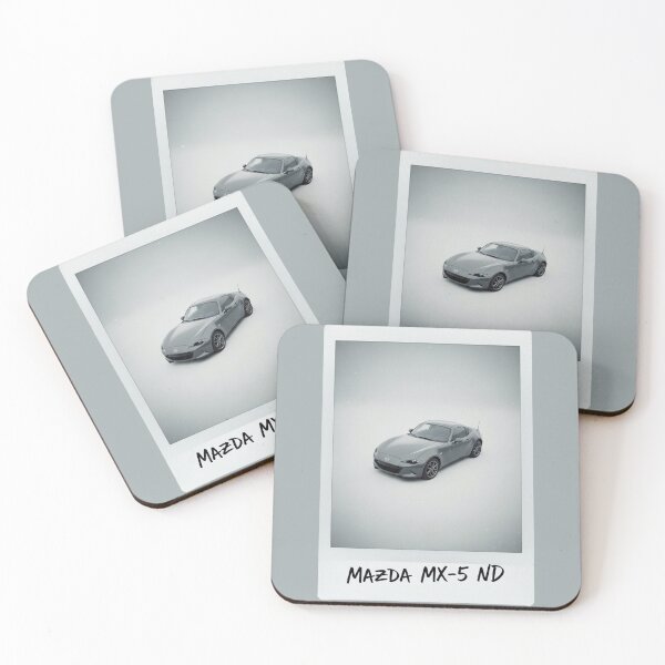 Item preview, Mazda MX-5 Miata NA Classic Roadster Retro Polaroid Style Art designed and sold by Motorline44.