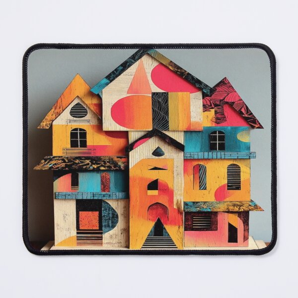 Item preview, Suburban Static: A 3D Blueprint for Dreams designed and sold by Overthinker9.