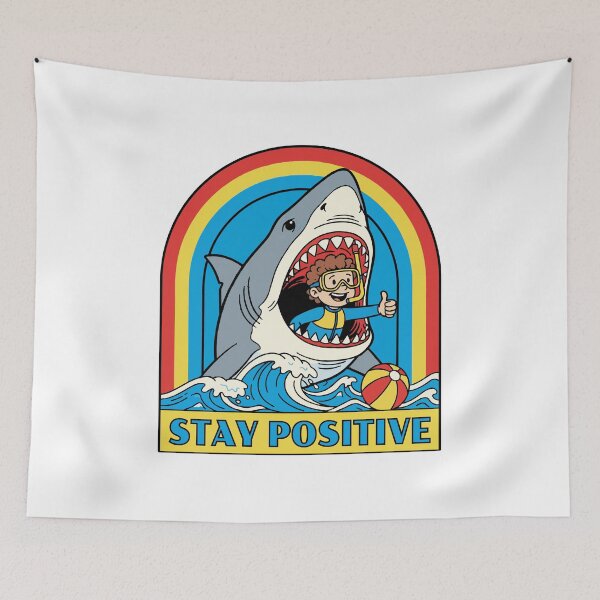 Item preview, Stay Positive, Fearless designed and sold by Peetacho.