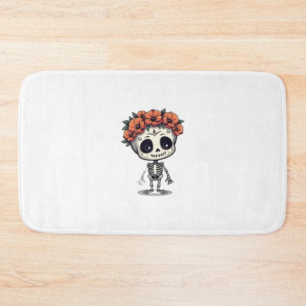 Item preview, Skeleton Floral Sugar Skull Day of the Dead Gift designed and sold by Berlin-Store.