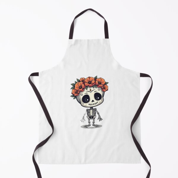 Item preview, Skeleton Floral Sugar Skull Day of the Dead Gift designed and sold by Berlin-Store.