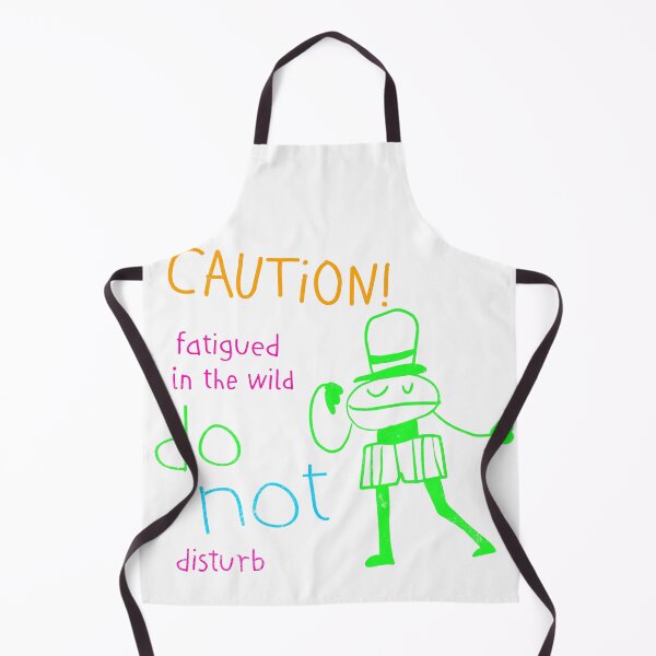 Item preview, Funny Chronic Illness Shirt Caution! Fatigued in the Wild Funny Naive Doodle Chronic Illness Humor Spoonie Life Burnout Humor designed and sold by RealLifeMerchies.