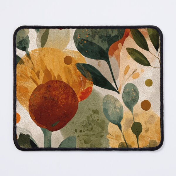 Item preview, Soft Romantic Abstract Whimsical Organic Floral Painting Pattern designed and sold by GrinGalore.