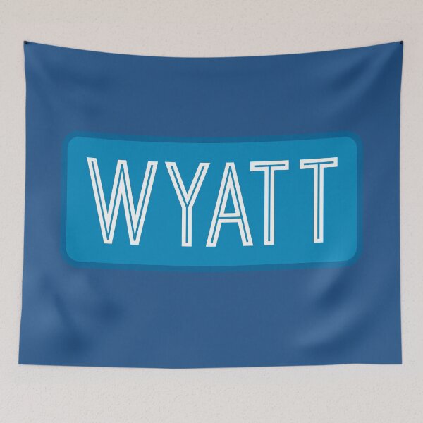 Item preview, Wyatt Name designed and sold by Jeallan Designs.