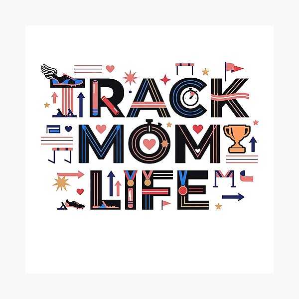 Item preview, Track Mom Life designed and sold by Winarrts.