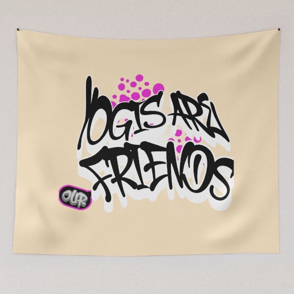Item preview, Yogis Are Our Friends Urban Graffiti Graphic Tee - Friends Forever  designed and sold by PriyaMagic.