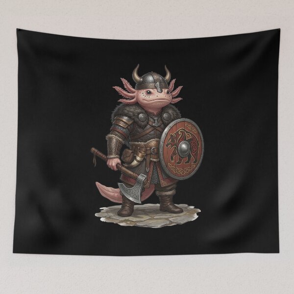 Item preview, Viking Axolotl designed and sold by ReneMM.