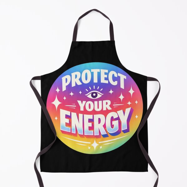 Item preview, Modern Protect Your Energy Aura Aesthetic Gradient designed and sold by Whispered Ink.