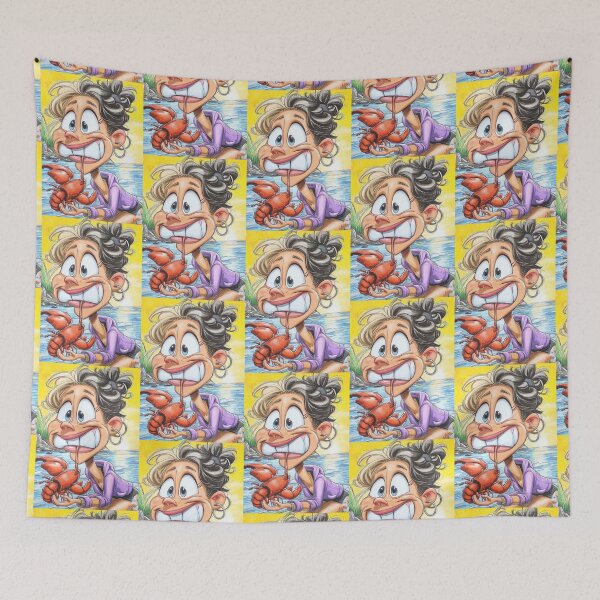 Item preview, Lobster Lady designed and sold by Claire Caricatures.