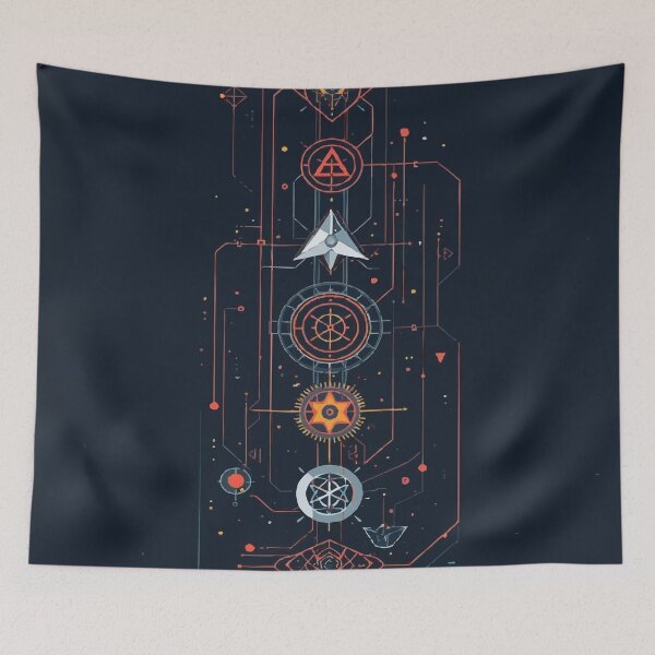 Item preview, Starseed Tech Totem designed and sold by AbstractAnom.