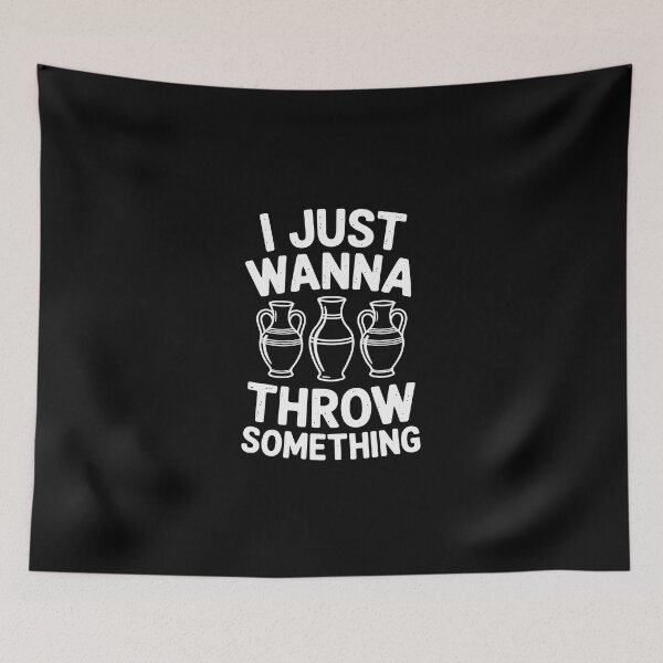 Item preview, I Just Wanna Throw Something designed and sold by jkrphoto.
