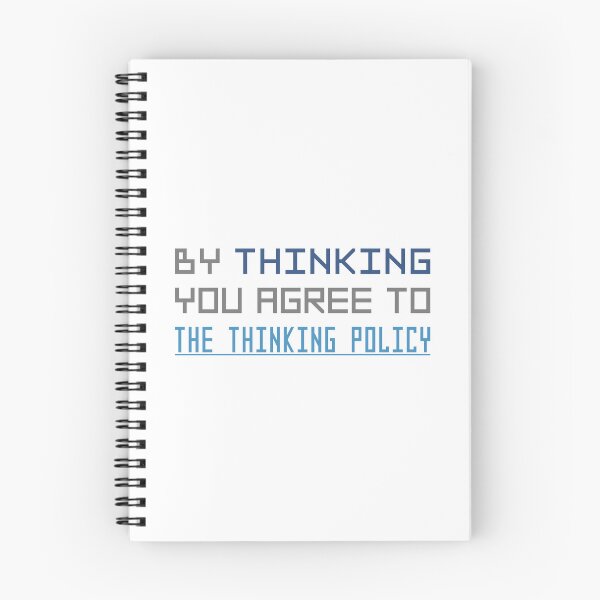 Item preview, The Thinking Policy designed and sold by weirdshop-451.