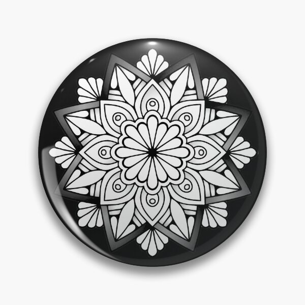 Item preview, Flower Mandala designed and sold by ViaARTfactory.