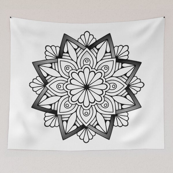 Item preview, Flower Mandala designed and sold by ViaARTfactory.