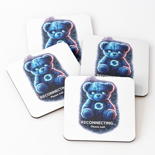 Item preview, Cyberpunk Glitch Teddy Bear – Reconnecting Aesthetic Shirt designed and sold by unglaublichGut.