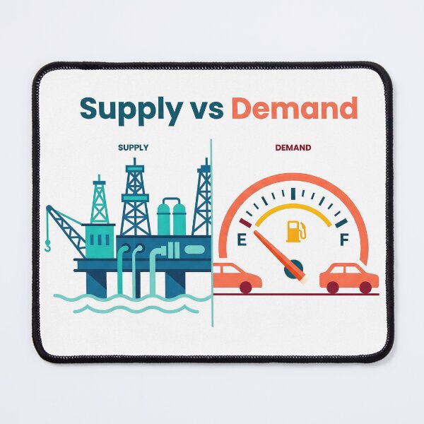Item preview, supply and demand, economics, economic growth, market trends, supply chain designed and sold by TrueArtVibes.
