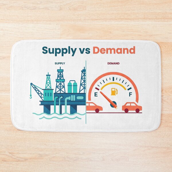 Item preview, supply and demand, economics, economic growth, market trends, supply chain designed and sold by TrueArtVibes.