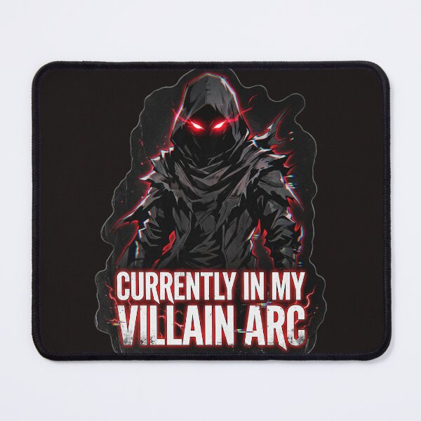 Item preview, Villain Arc Anime Sticker – Dark Aesthetic Quote, Edgy Otaku Design designed and sold by Sam-Artsy.