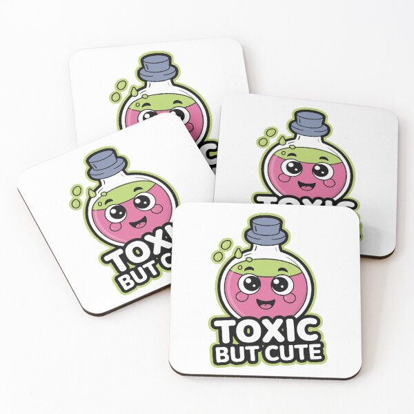 Item preview, Toxic But Cute – Kawaii Dark Aesthetic Neon Character Design designed and sold by Thompika.