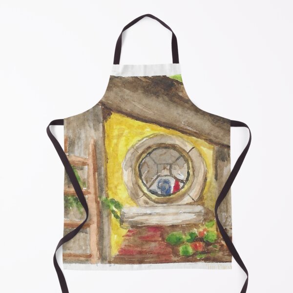 Item preview, Halfling House Window designed and sold by Cornflowersart.
