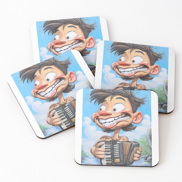 Item preview, Accordeon Guy designed and sold by Claire Caricatures.