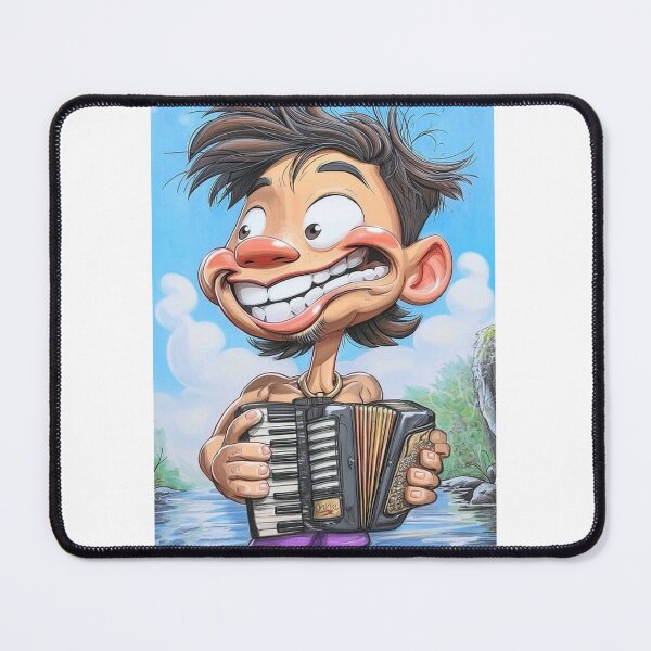 Item preview, Accordeon Guy designed and sold by Claire Caricatures.