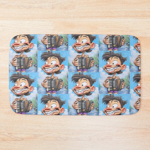 Item preview, Accordeon Guy designed and sold by Claire Caricatures.