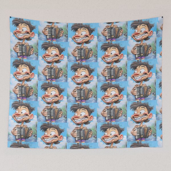 Item preview, Accordeon Guy designed and sold by Claire Caricatures.
