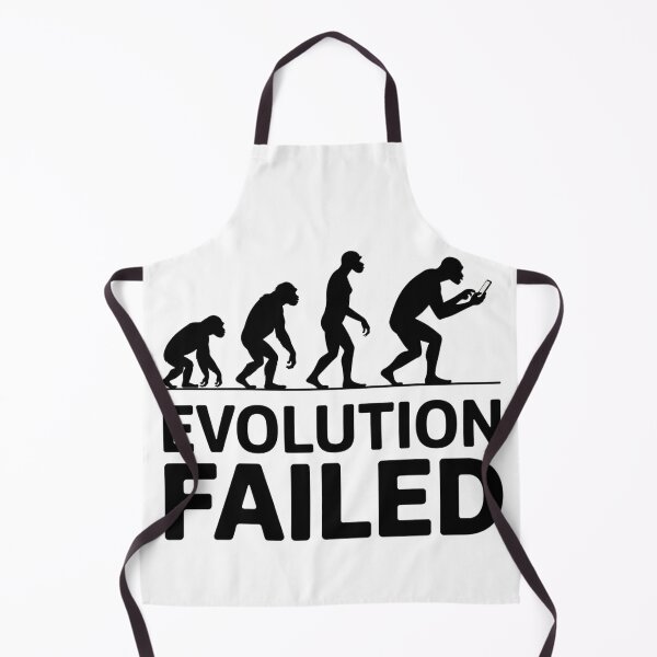 Item preview, EVOLUTION FAILED – Dark Humor Sci-Fi Design designed and sold by Thompika.