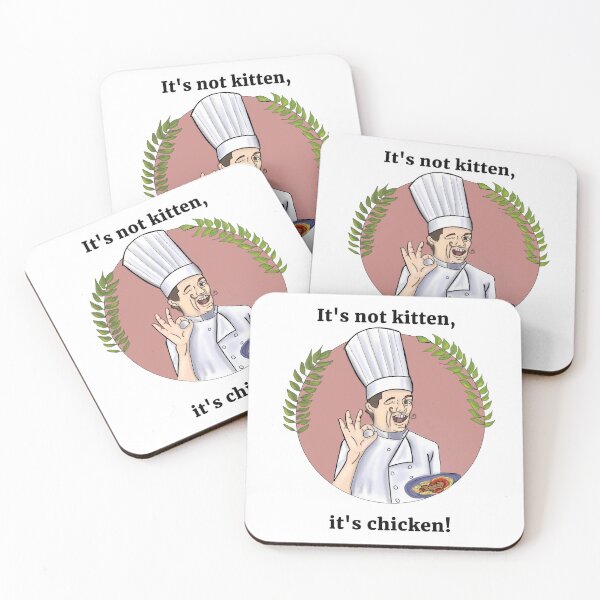 Item preview, Whitest Kids U' Know - It's not kitten, it's chicken designed and sold by Broke zillennial.