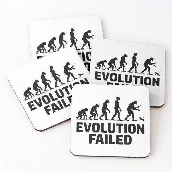 Item preview, EVOLUTION FAILED – Dark Humor Sci-Fi Design designed and sold by Thompika.