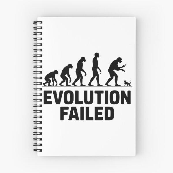 Item preview, EVOLUTION FAILED – Dark Humor Sci-Fi Design designed and sold by Thompika.