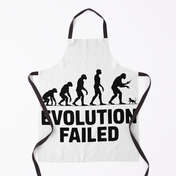 Item preview, EVOLUTION FAILED – Dark Humor Sci-Fi Design designed and sold by Thompika.