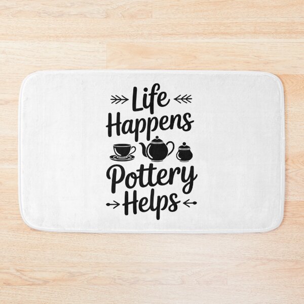 Item preview, Life Happens Pottery Helps designed and sold by jkrphoto.