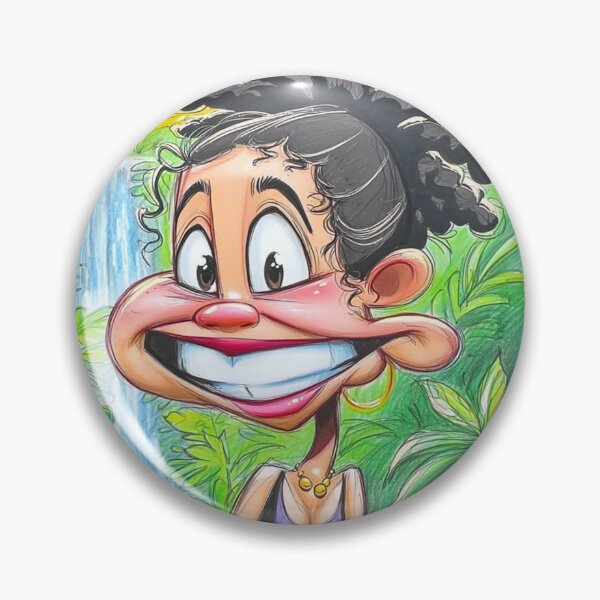 Item preview, Rainforest Lady designed and sold by Claire Caricatures.