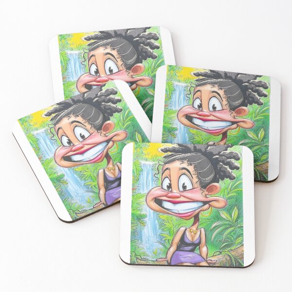 Item preview, Rainforest Lady designed and sold by Claire Caricatures.