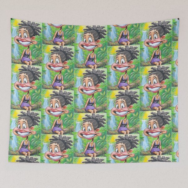 Item preview, Rainforest Lady designed and sold by Claire Caricatures.