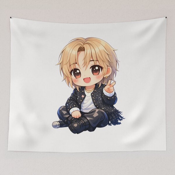 Item preview, Chibi K-Pop Idol – Sparkling Concert Stage Edition designed and sold by RADesignHub.