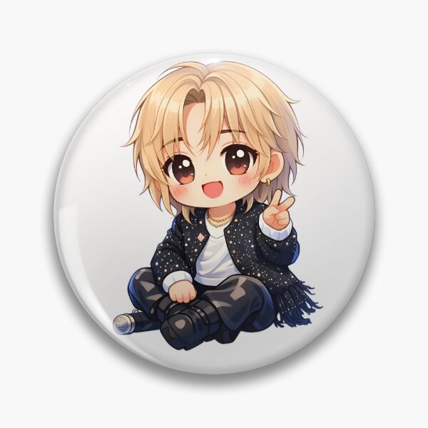 Item preview, Chibi K-Pop Idol – Sparkling Concert Stage Edition designed and sold by RADesignHub.
