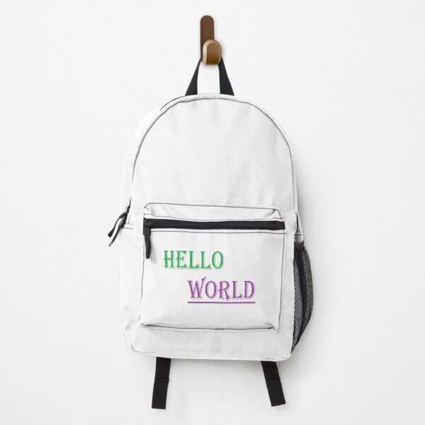 Item preview, Hello world with text design art designed and sold by BottleShip2003.