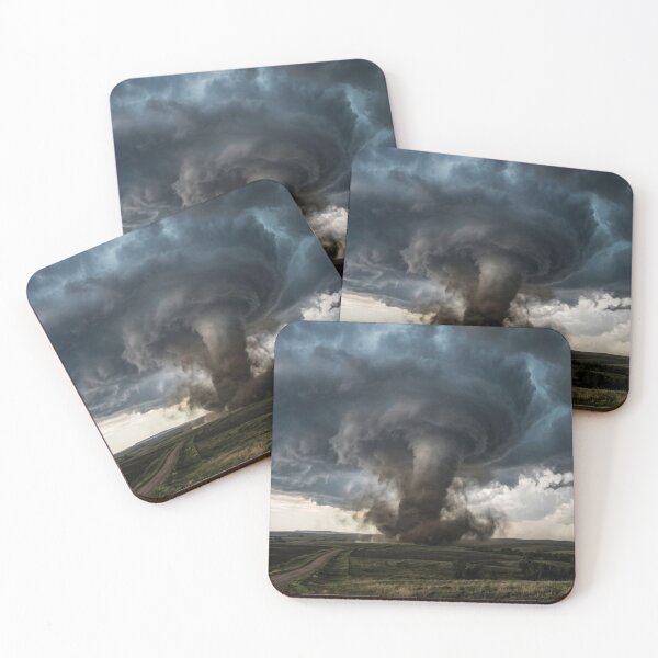 Item preview, Powerful tornado in an open landscape designed and sold by Malisa345.