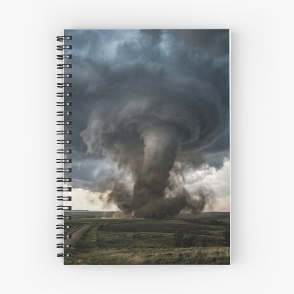 Item preview, Powerful tornado in an open landscape designed and sold by Malisa345.