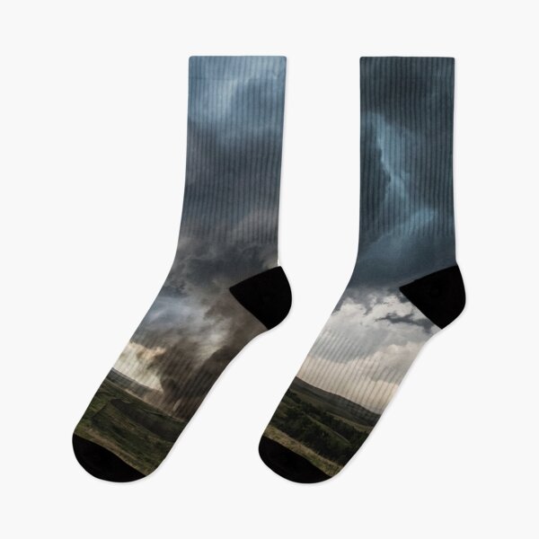 Item preview, Powerful tornado in an open landscape designed and sold by Malisa345.