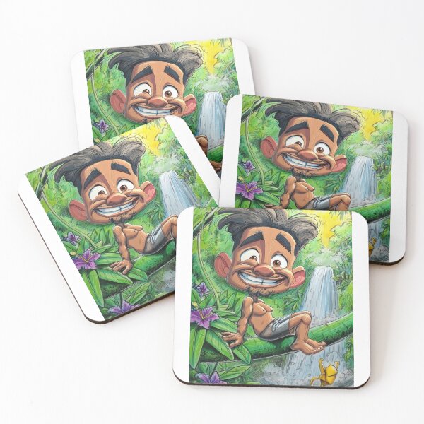 Item preview, Rainforest Guy designed and sold by Claire Caricatures.