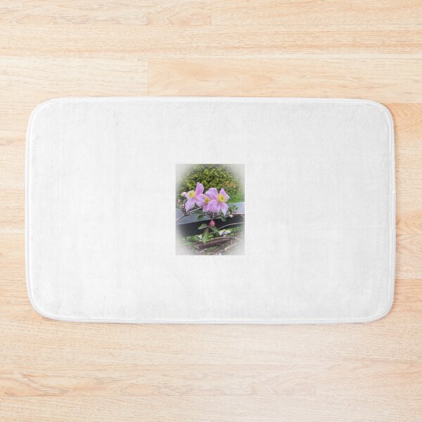 Item preview, Purple Clematis Flowers designed and sold by CakenCoffeeCafe.