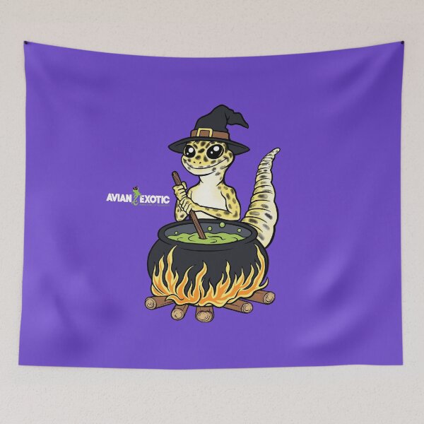 Item preview, Witchy Leopard Gecko designed and sold by exoticvetclinic.